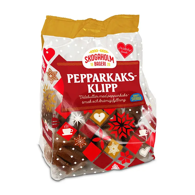 Pepparkaksklipp 9 x 240 g från Skogaholm | #8342 | Bullar & längder