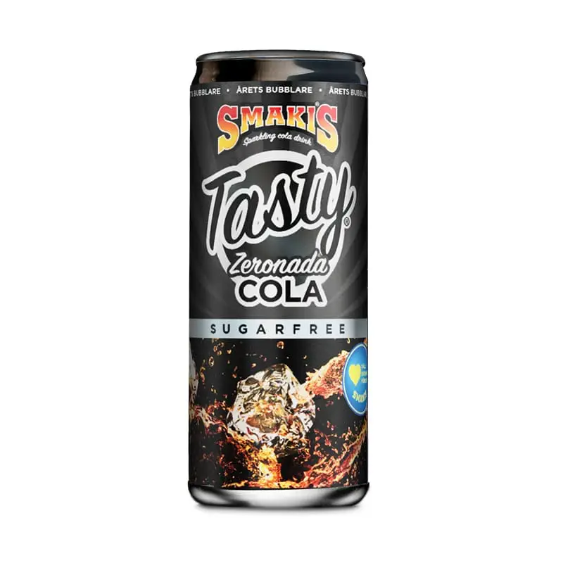 Tasty Zeronada Cola 24 x 33 cl från Smakis | #840033 | Läsk & Soda