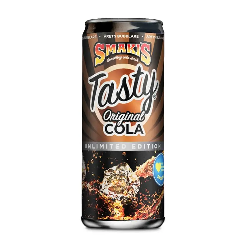 Tasty Cola 24 x 33 cl från Smakis | #850025 | Läsk & Soda