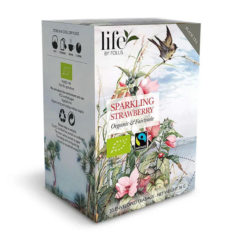 Sparkling Strawberry 6 x 20 st från Life by Follis | #8520 | Te