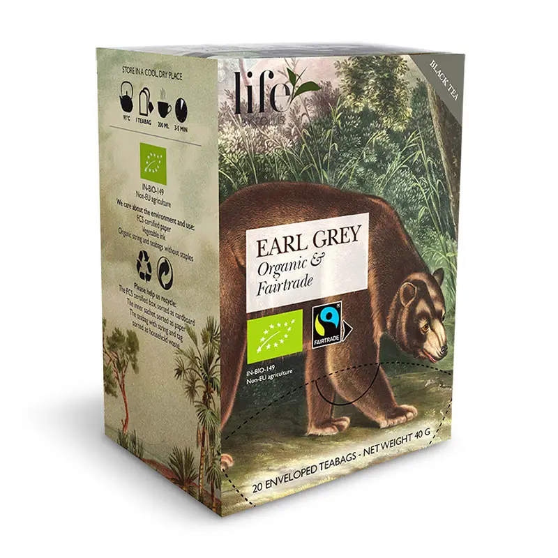 Earl Grey Tepåsar 6 x 20 st från Life by Follis | #8546 | Te