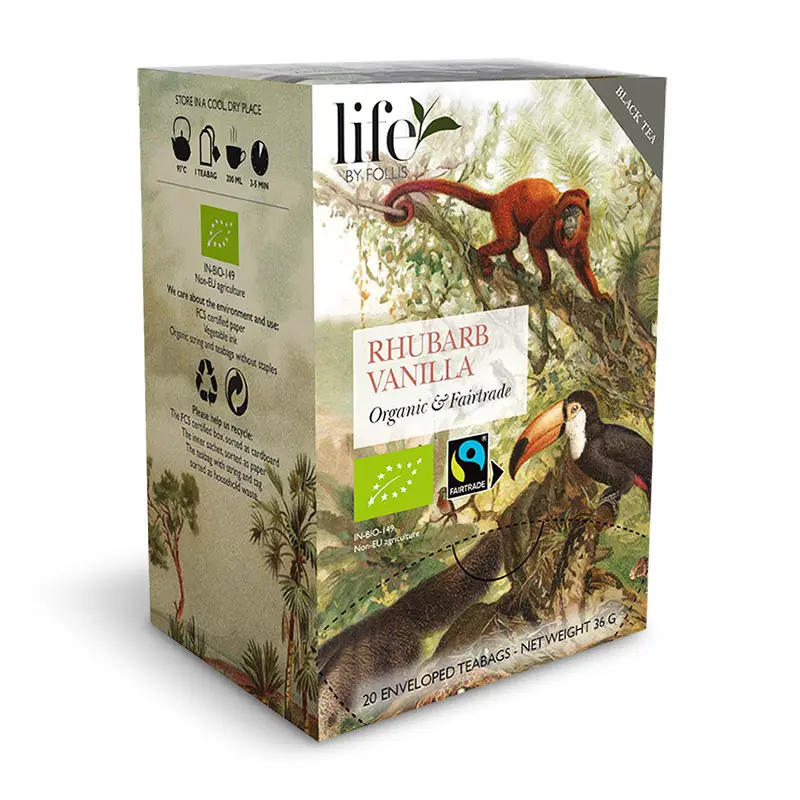 Rabarber Vanilj 6 x 20 st från Life by Follis | #8574 | Te