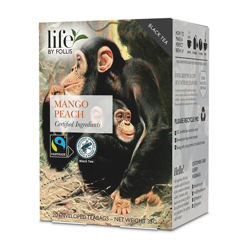 Mango Peach Te 6 x 20 st från Life by Follis | #8724 | Te