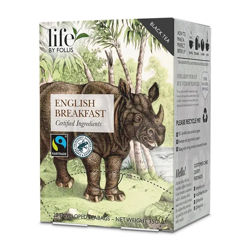 English Breakfast Te 6 x 20 st från Life by Follis | #8747 | Te