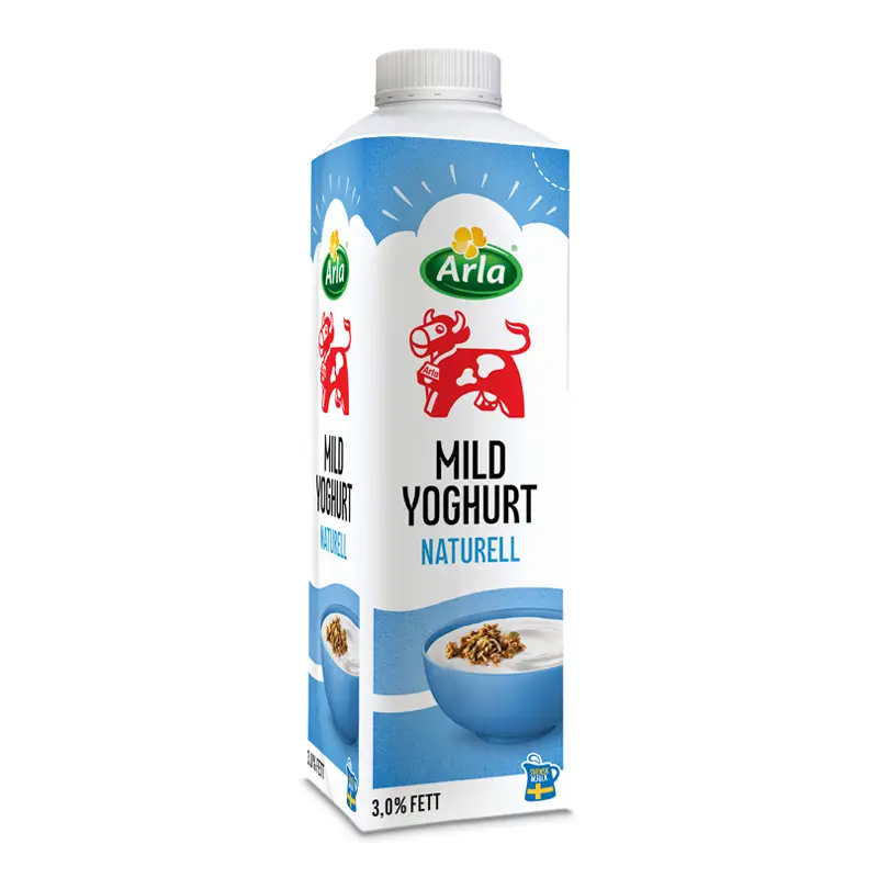 Mild Yoghurt Naturell 3% 10 x 1 kg från Arla Ko | #87641 | Yoghurt