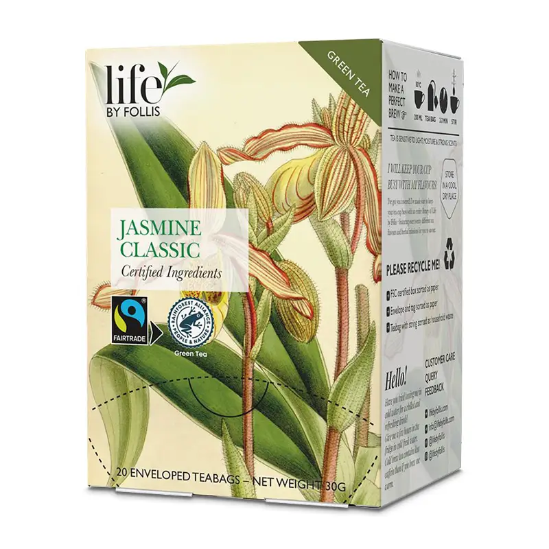 Jasmin Classic Te 6 x 20 st från Life by Follis | #8785 | Te