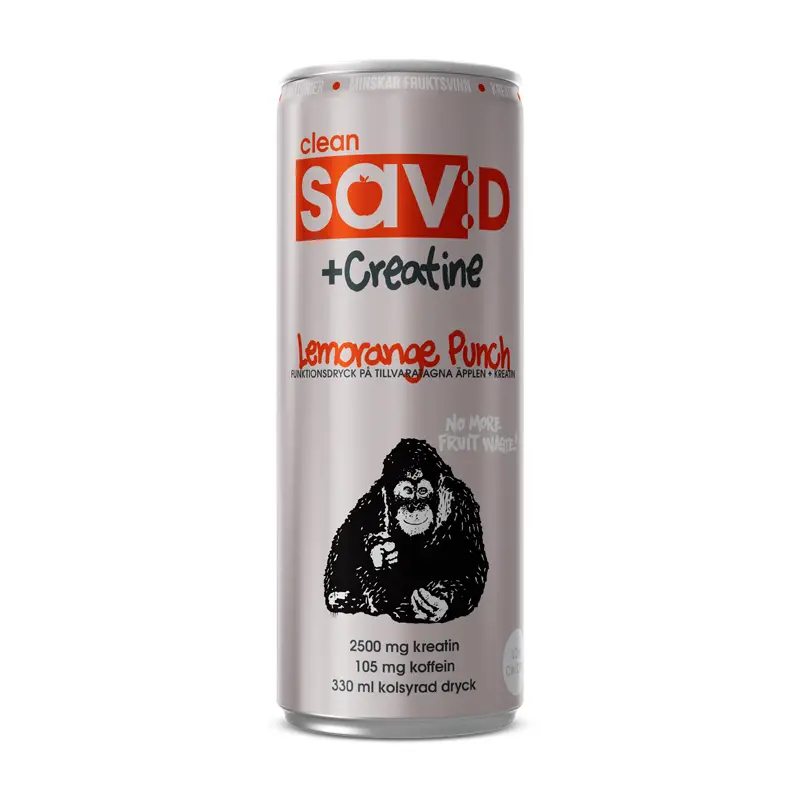 Sav:D PLUS Lemorange Punch 12 x 33 cl från Clean Drink | #89012 | Energidrycker