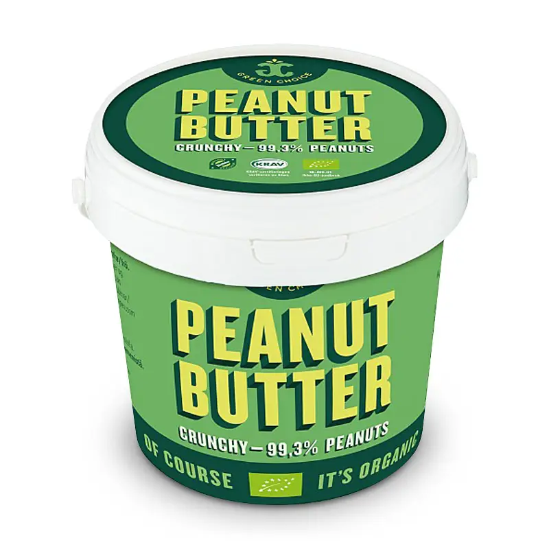 Jordnötssmör Crunch 1 kg från Green Choice | #218441 | Nötsmör & Spreads