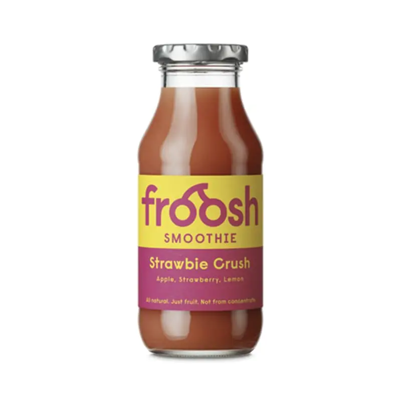 Smoothie Strawbie Crush 12 x 25 cl från Froosh | #93073 | Smoothie