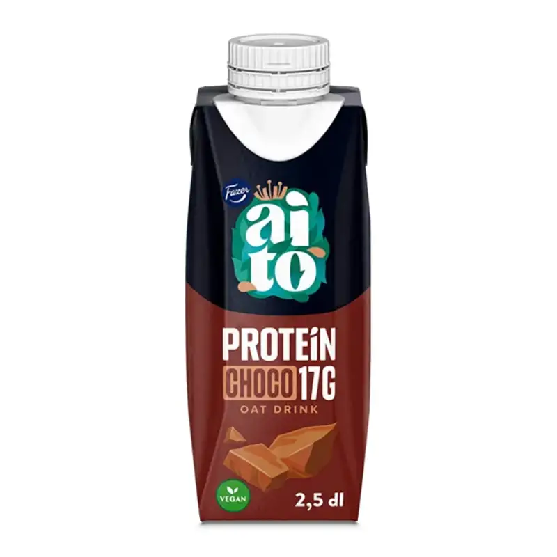 Proteindryck Choklad 12 x 25 cl från Fazer Konfektyr | #93332 | Proteinshakes