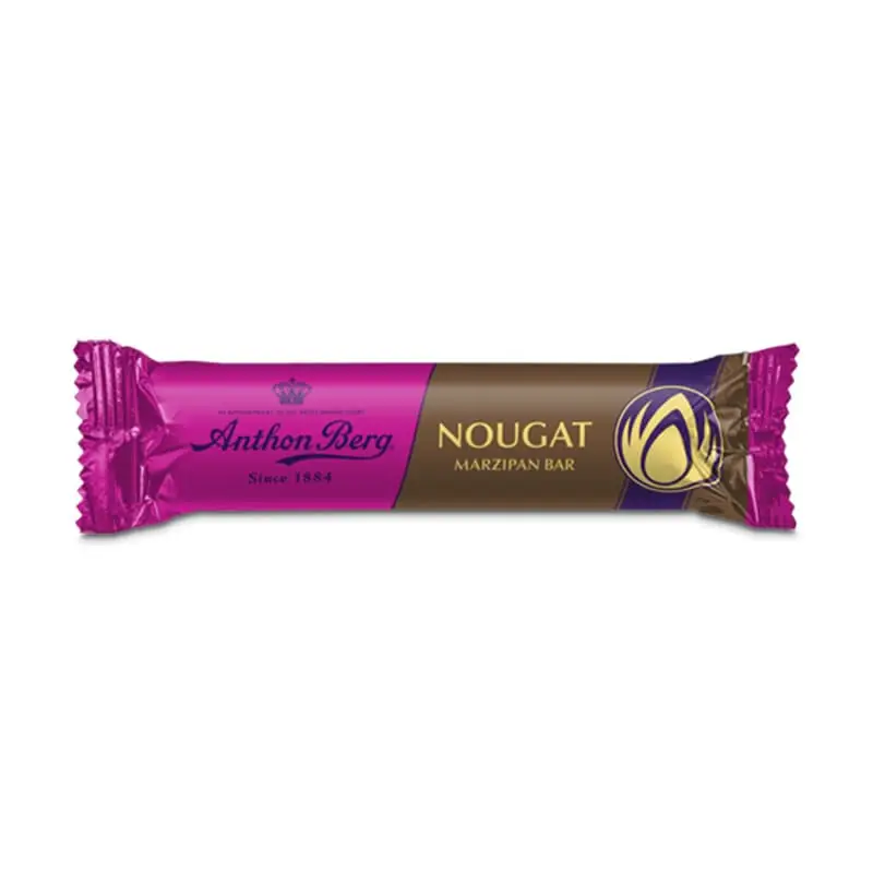 Marsipanbröd Nougat 36 x 40 g från Anthon Berg | #934 160 | Choklad