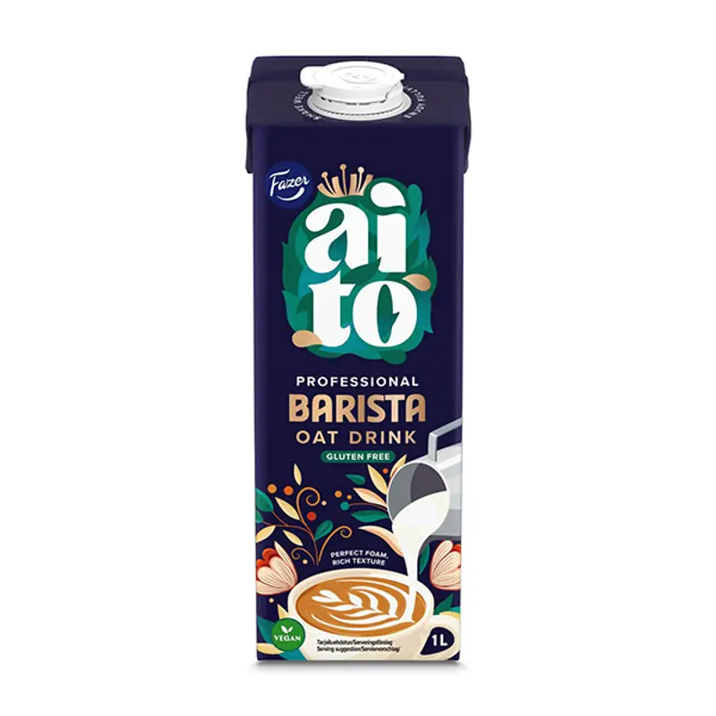 Professional Barista 6 x 1 l från Aito | #93522 | Växtbaserad mjölkdryck