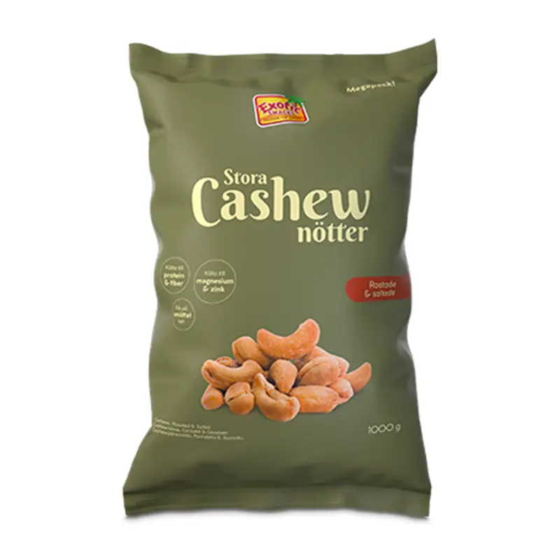 Cashew R/S 1000 g från Exotic Snacks | #949 | Nötter