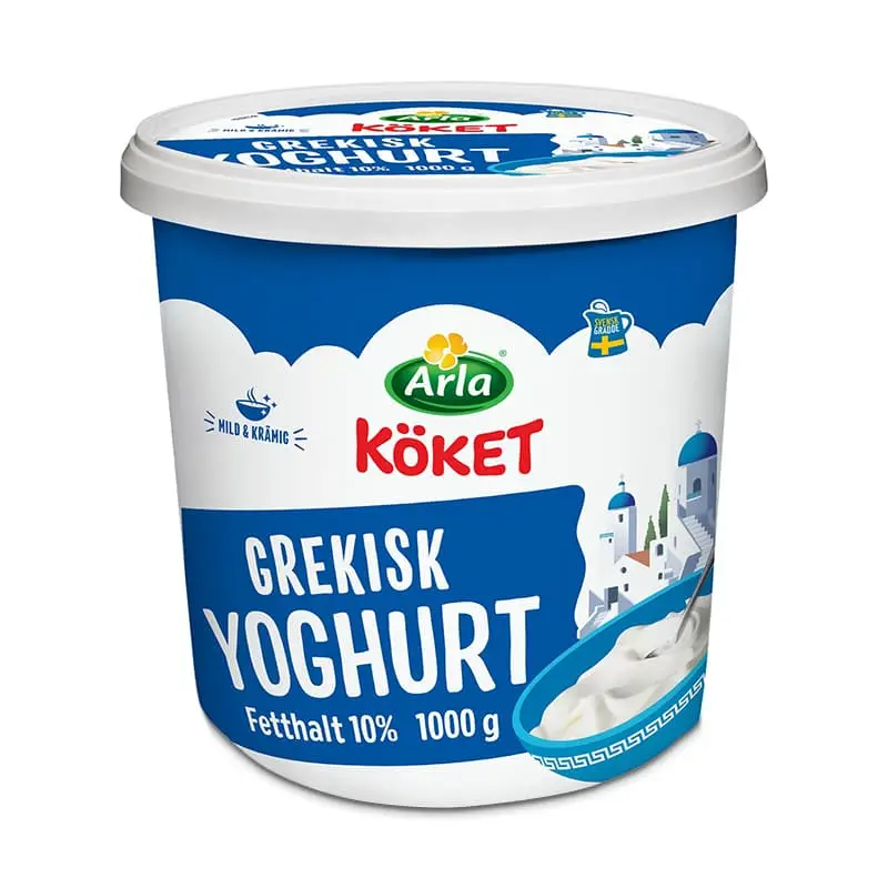 Grekisk Yoghurt 10% 1 kg från Arla | #9546 | Yoghurt