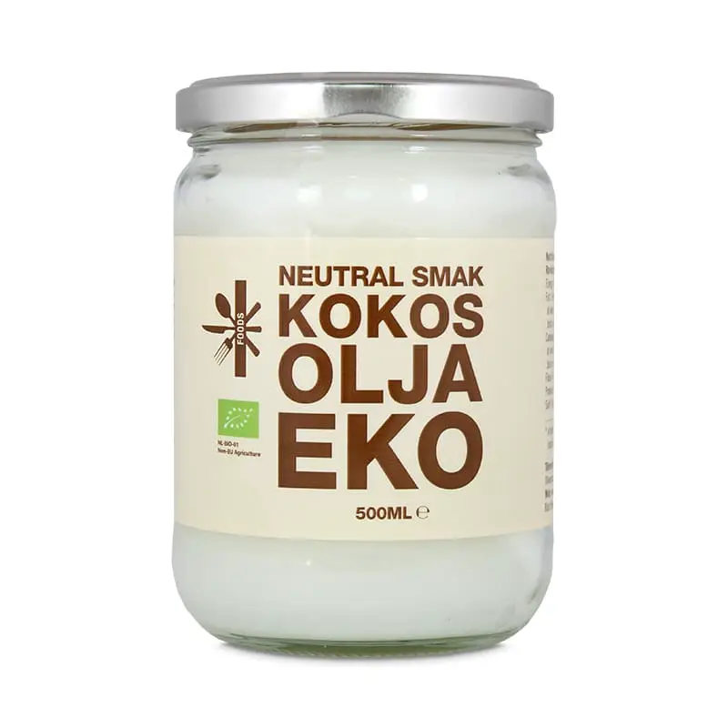 Kokosolja Neutral 6 x 500 ml från Superfruit Foods | #956 | Olja