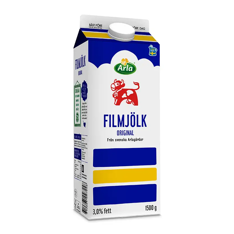 Filmjölk 3% 12 x 1.5 kg från Arla Ko | #9724 | Filmjölk