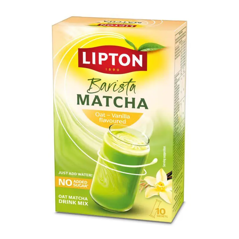 Matcha Vanilla 4 x 10 st från Lipton | #979050 | Matchapulver