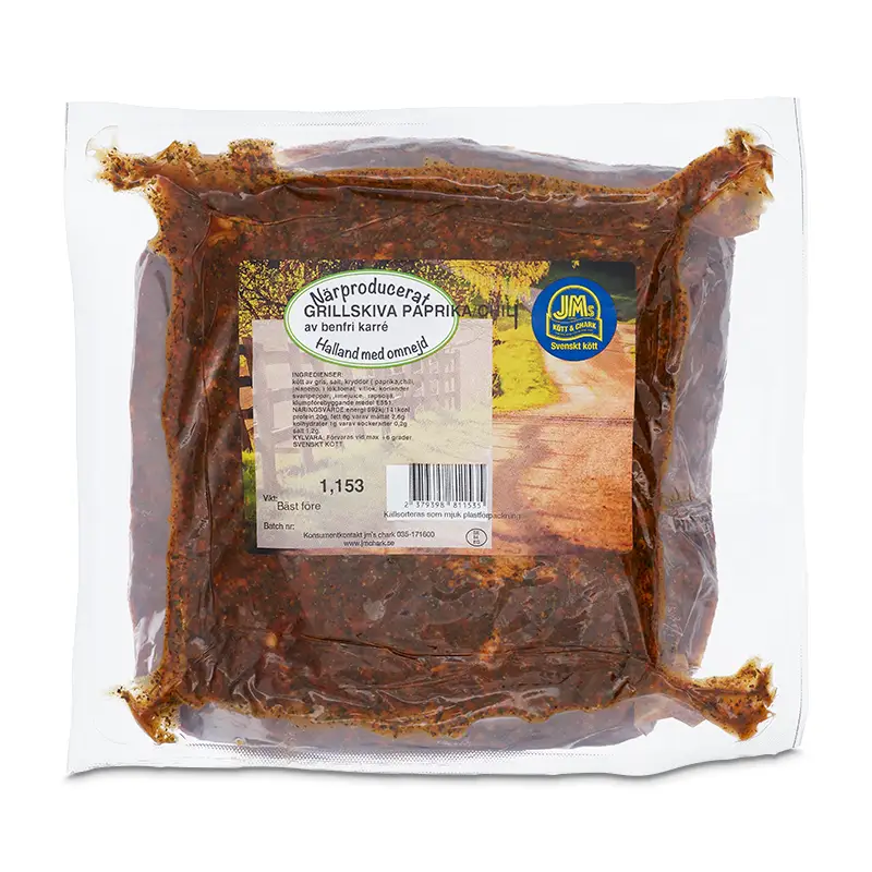 Karré Benfri Paprika/Chili 9 x 800 g från JM Kött & Chark | #988 | Fläskkött