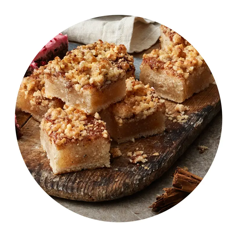 Äppelruta Glutenfri 30 x 40 g från Delicato | #1333 | Mjuka kakor