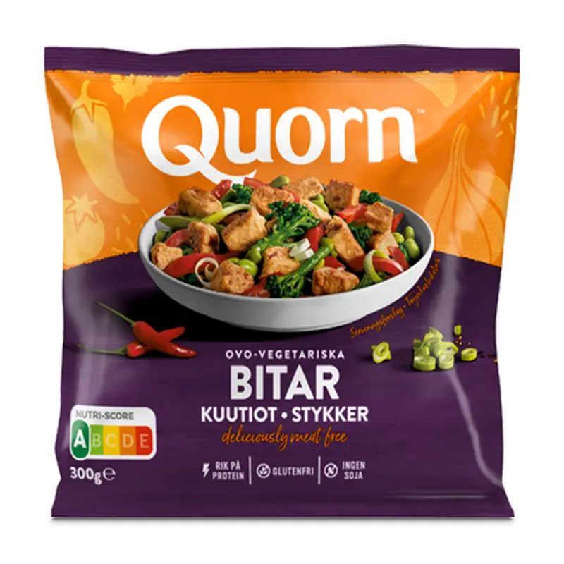 Quorn Bitar 12 x 300 g från Quorn | #A02867 | Filéprodukter