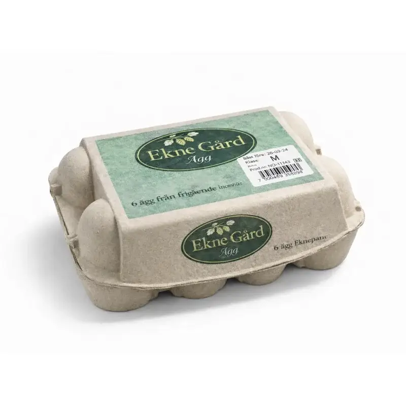 Ägg 6-pack L 10 x 6 st från Ekne Gård | #1907 | Ägg