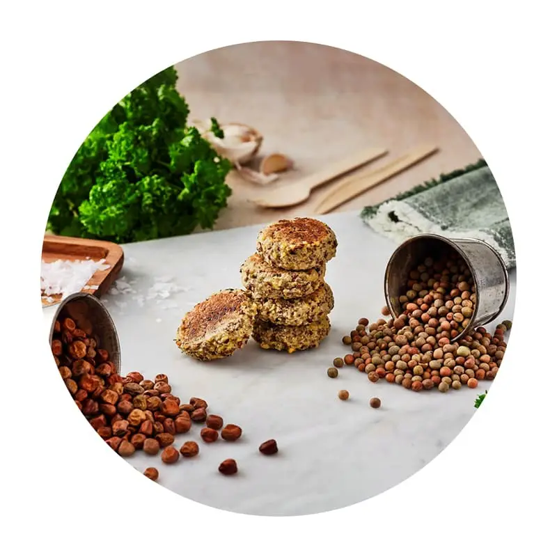 Gråärtsfalafel 3 kg från Ahlgood | #AHL240 | Falafel
