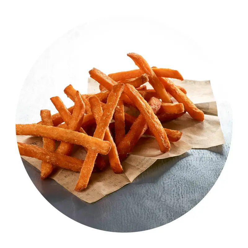 Sötpotatispommes 11mm 4 x 2.5 kg från McCain | #1000006736 | Pommes frites