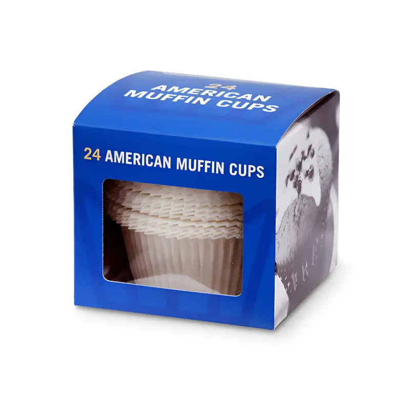 Amerikanska Muffinsformar 16 x 24 st från Siluett | #4364 | Matfilm & Aluminiumfolie