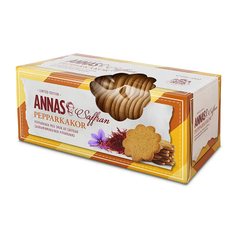 Pepparkakor Saffran 12 x 150 g från Annas | #3561 | Kakor & Söta kex