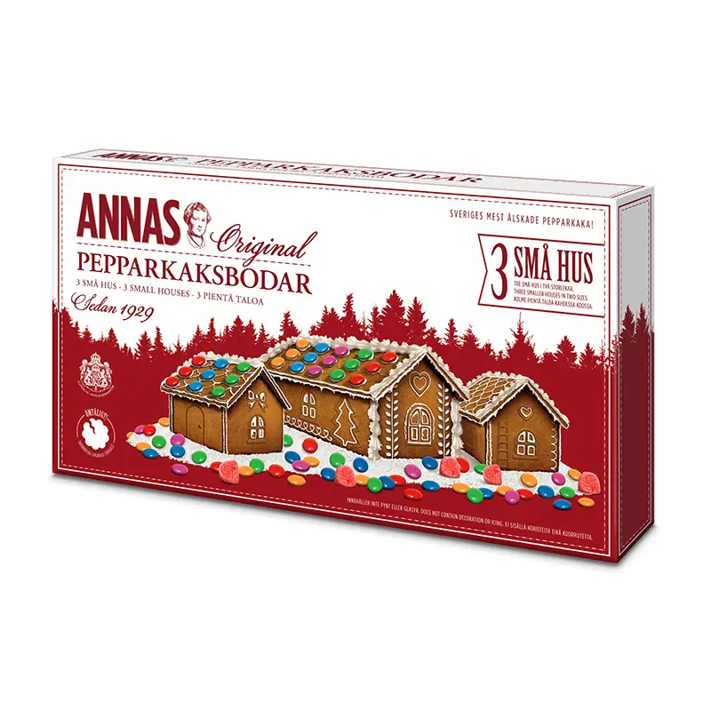 Annas Pepparkaksbodar 22 x 270 g från Annas | #26563 | Kakor & Söta kex