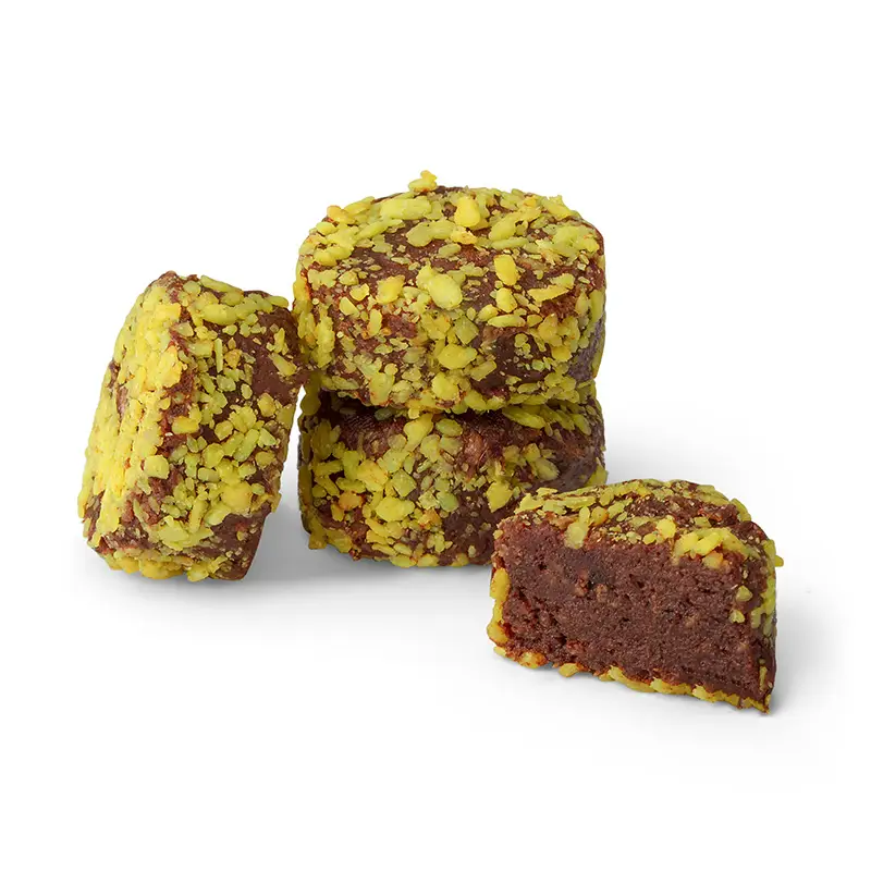 Rawboll Apelsinchoklad Mini 100 x 8 g från Puckies | #110396 | Kondisbitar