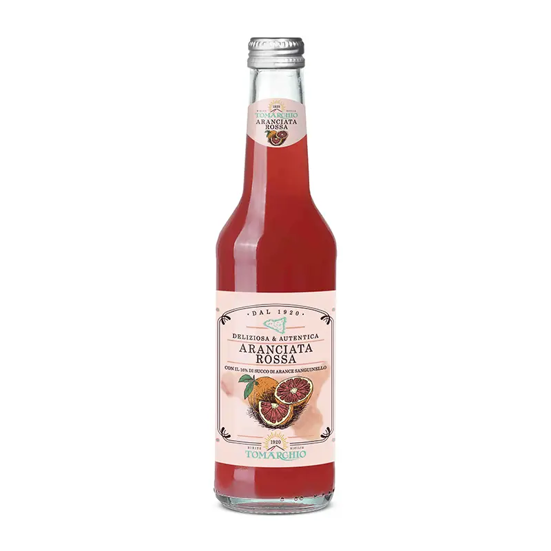 Aranciata Rossa D&A 24 x 27.5 cl från Tomarchio | #1SAX24PV275 | Läsk & Soda