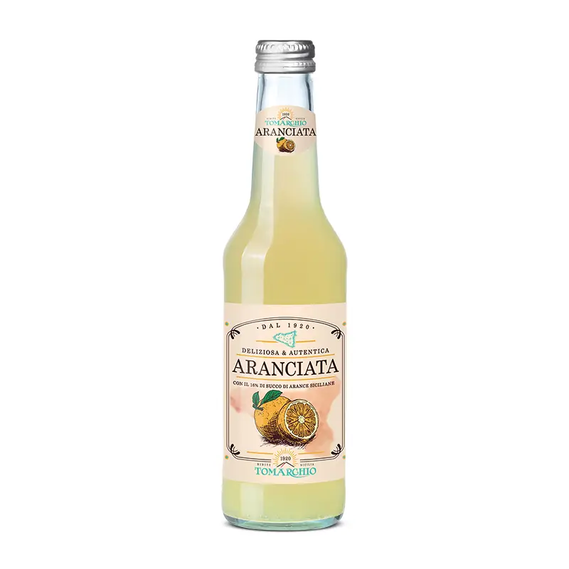 Aranciata Bionda D&A 24 x 27.5 cl från Tomarchio | #1ARX24PV275 | Läsk & Soda