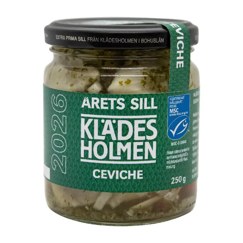 Årets Sill 2026 10 x 250 g från Klädesholmen | #282141 | Fisk