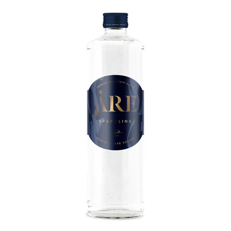 Sparkling Naturell GLAS 6 x 75 cl från Åre Water | #9001 | Vatten