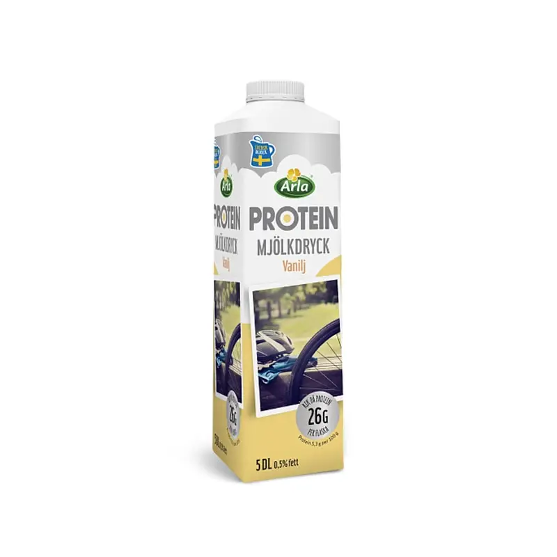 Mjölkdryck Protein Vanilj  6 x 5 dl från Arla | #9399 | Funktionsdryck