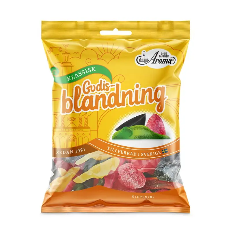 Godisblandning 16 x 125 g från Aroma Konfektyr | #340 | Godis