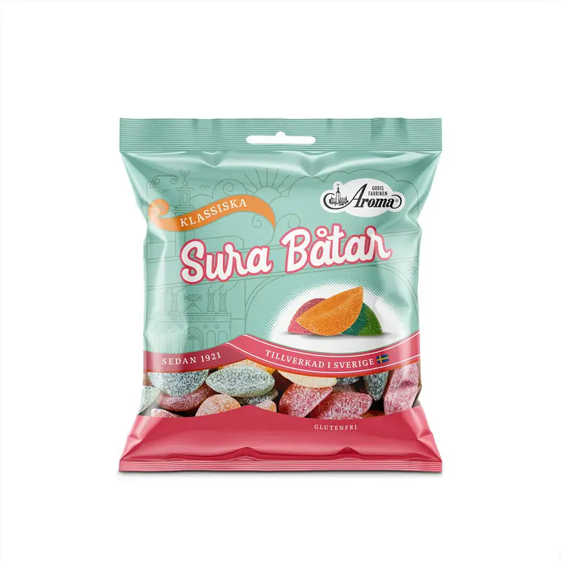 Sura Båtar 16 x 115 g från Aroma Konfektyr | #346 | Godis