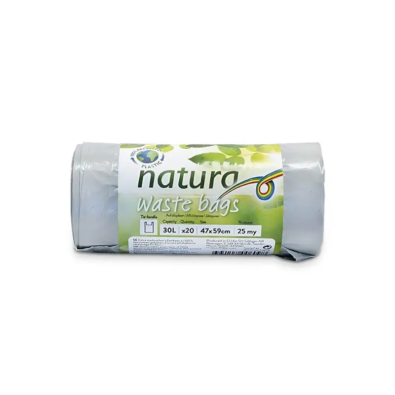 Avfallspåsar 30L 30 x 20 st från Natura | #4409 | Påsar