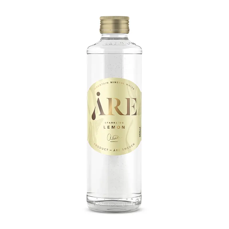 Sparkling Lemon GLAS 6 x 75 cl från Åre Water | #9007 | Vatten