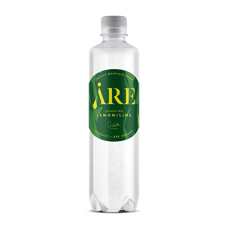 Sparkling Lemon/Lime PET 24 x 50 cl från Åre Water | #2021 | Vatten