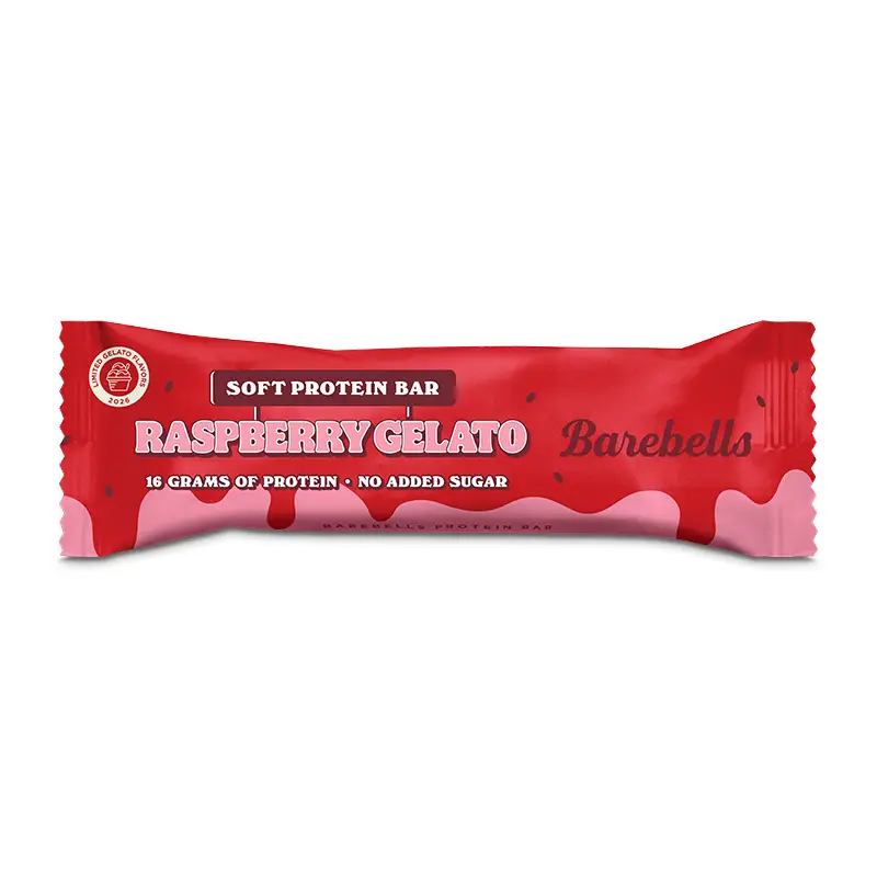 Soft Raspberry Gelato Summer Edition 12 x 55 g från Barebells | #B1132 | Bars