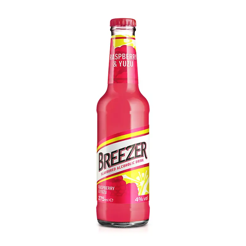 Breezer Hallon & Yuzu 4% 24 x 27.5 cl från Bacardi | #3440141 | Drink & Mocktail