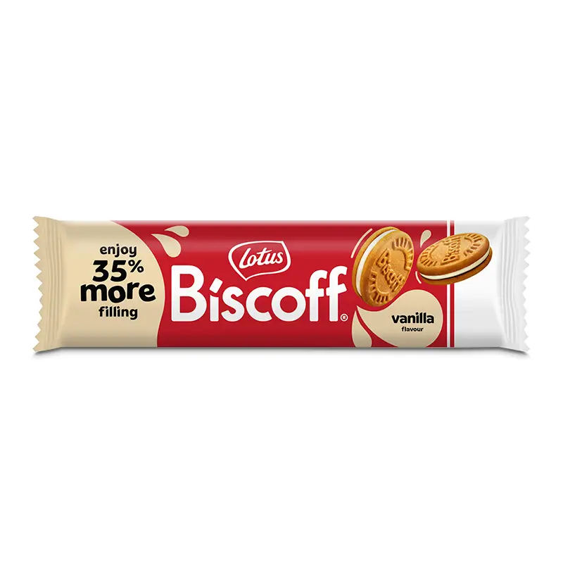 Biscoff Sandwich Vanilla 12 x 110 g från Biscoff | #15642 | Kakor & Söta kex