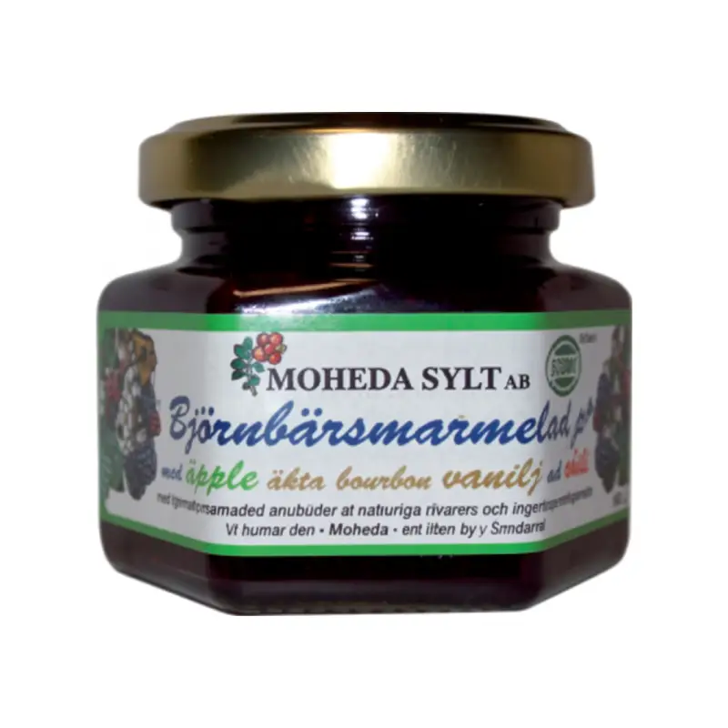 Björnbärsmarmelad 120 g från Moheda Sylt | #BJ78120 | Sylt, Mos, Marmelad & Gelé