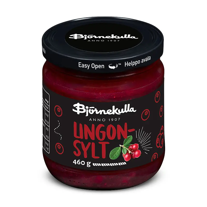 Lingonsylt 8 x 460 g från Björnekulla | #127123 | Sylt, Mos, Marmelad & Gelé