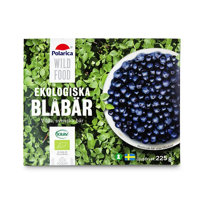 Blåbär 10 x 225 g från Polarica | #420241 | Bär