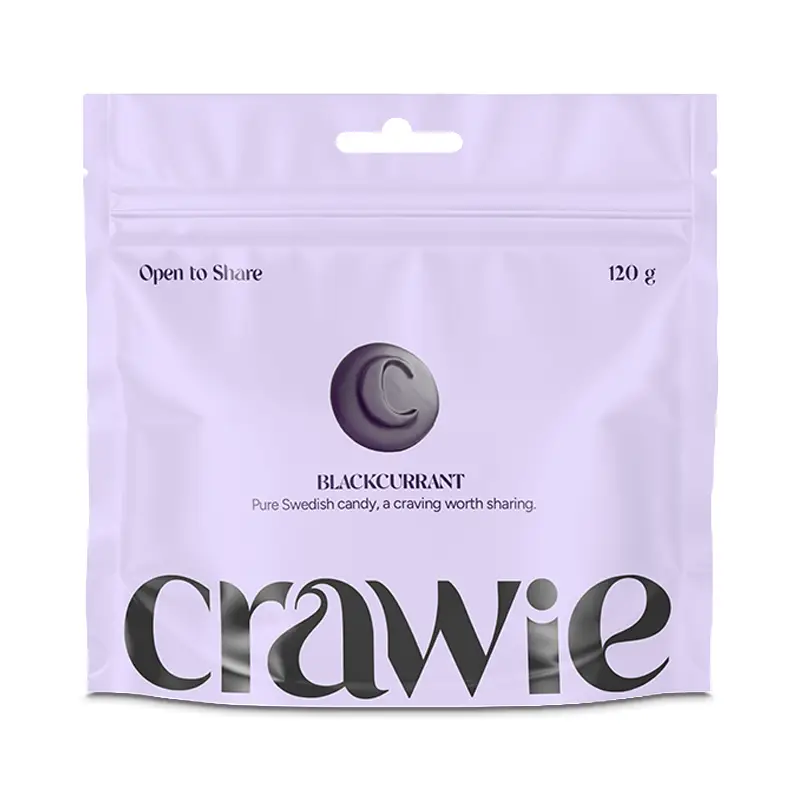 Blackcurrant 7 x 120 g från Crawie | #9902 | Godis