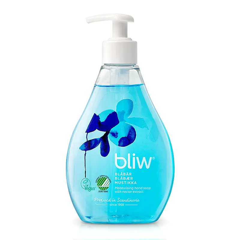 Handtvål, Blåbär pump 8 x 300 ml från Bliw | #842703 | Handtvålar