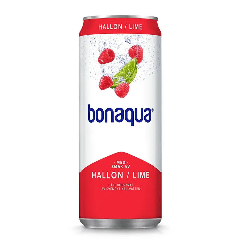 Hallon/Lime 20 x 33 cl från Bonaqua | #1214 | Vatten